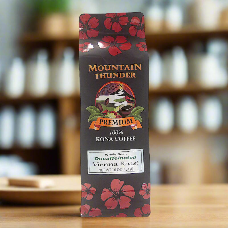 16oz 100% kona decaf coffee