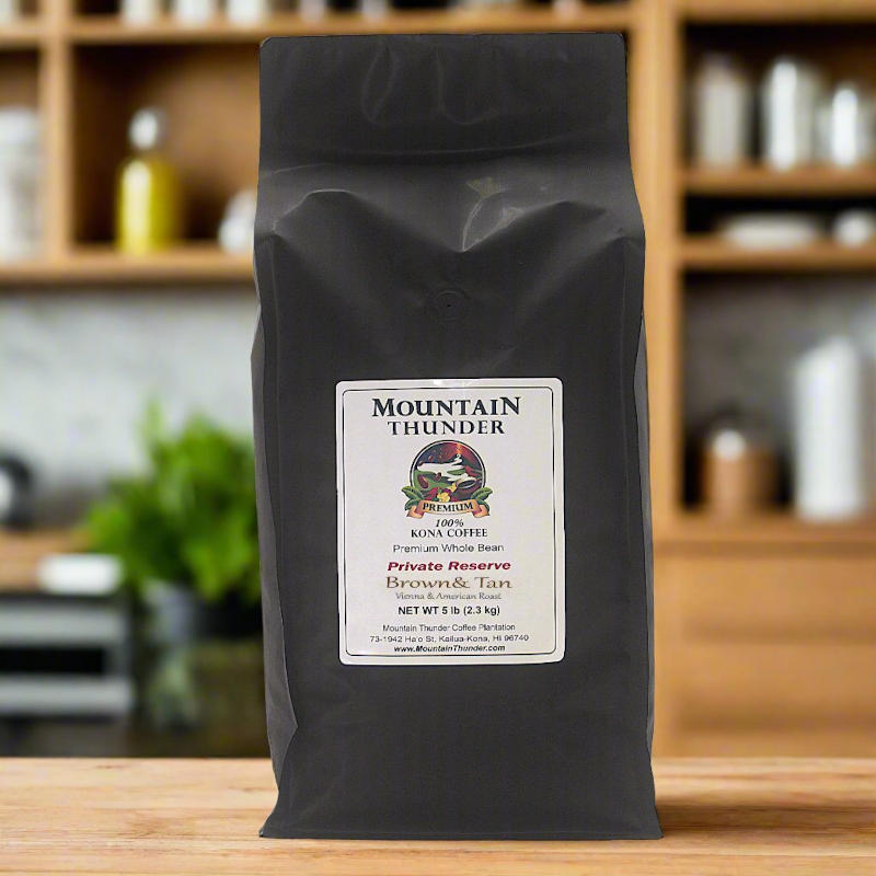 100% Kona Private Reserve Coffee - 5 lb Bag – Mountain Thunder Coffee