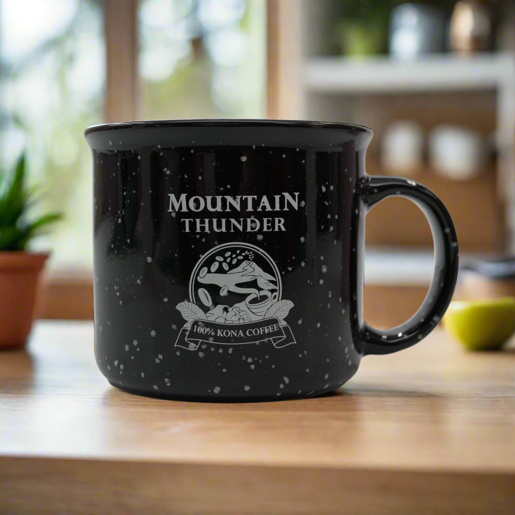 Ceramic Campfire Mug – Mountain Thunder Coffee