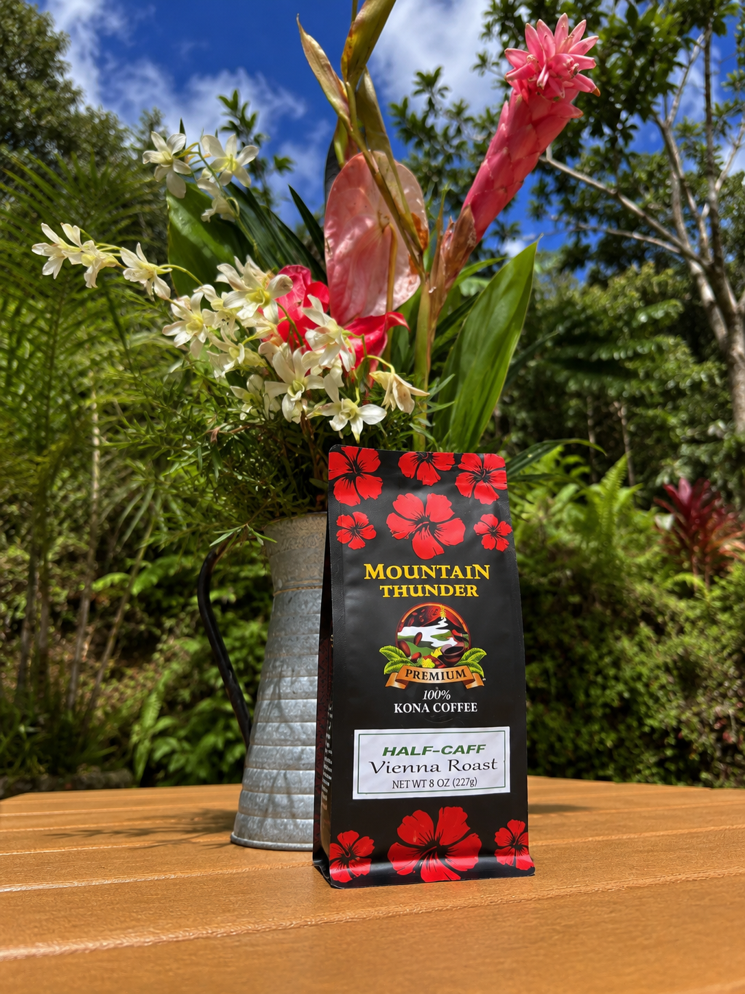 *NEW* 100% Kona Half-Calf Coffee 8oz