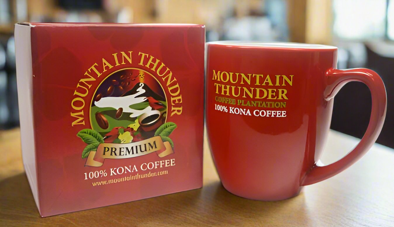 signature mountain thunder coffee mug with box