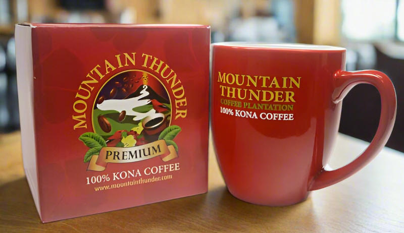 signature mountain thunder coffee mug with box