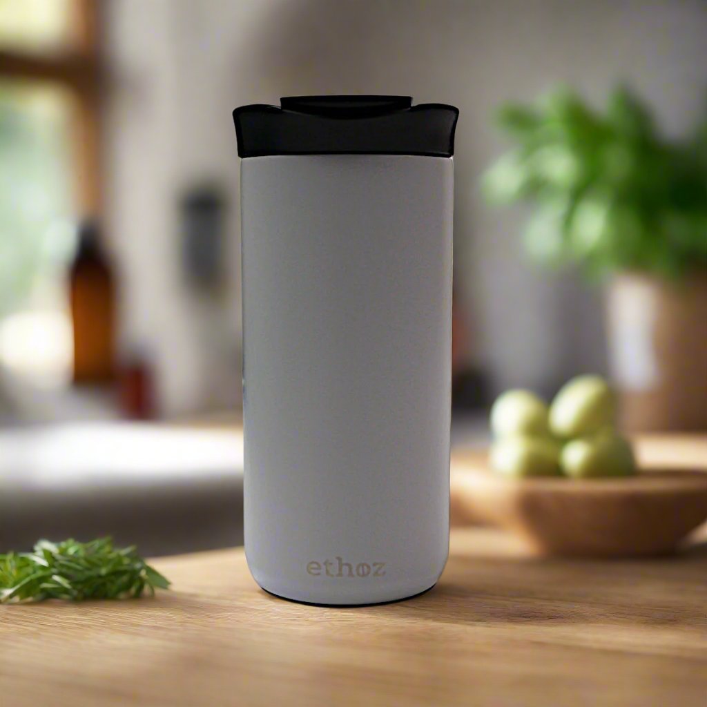 Stainless insulated minimalist mug - gray