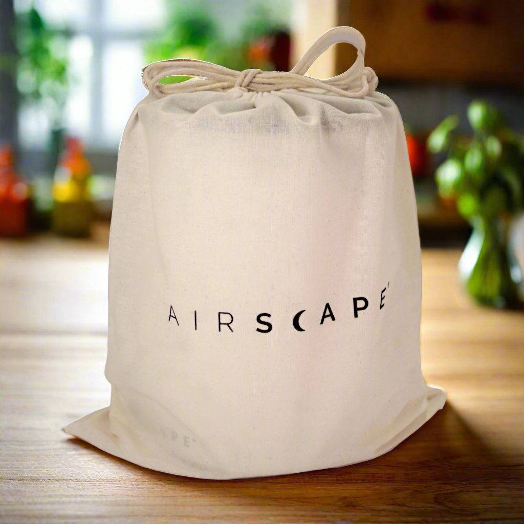 cloth airscape bag contining one canister