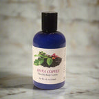 4oz bottle of kona coffee hand and body lotion